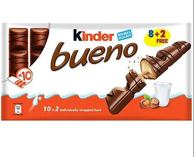 Chocolate Kinder Bueno de primera calidad