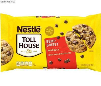 Chocolate medio dulce/ 100% genuino Nestlé Toll House - Foto 3