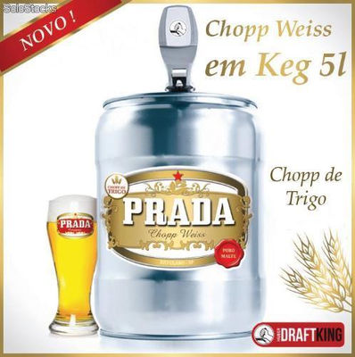Chopp Prada em Keg-ips 5 litros - Weiss