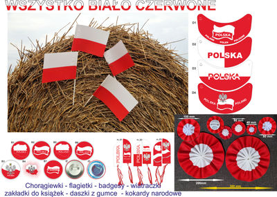 Chorągiewki -flagi Polskie - Zdjęcie 2