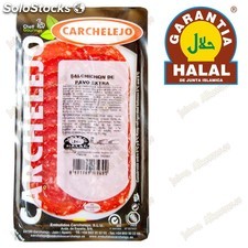Chorizo extra türkei 80 gr - gourmet - halal - carchelejo