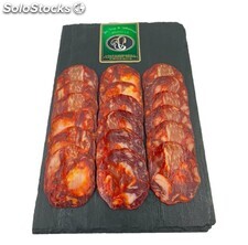 Chorizo ibérique tranché en assiette 100g La vega de Salvatierra - boite 3 kilo