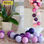 Christmas decoration Cotton Ball LED string light Colorful - Foto 4