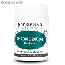 CHROME 200 µg - Picolinate de Chrome 50 gélules