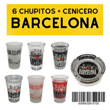 Chupitos 7 cm, 6 uds.