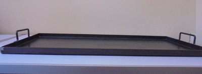 Churrasquera de Fierro de 40 x 80 cm, espesor de 4 mm