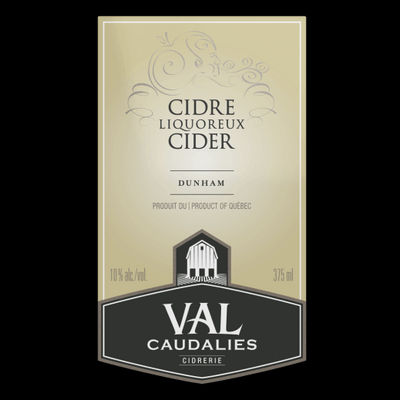 Cidre liquoreux Val Caudalies 10% - 375ml - Photo 3
