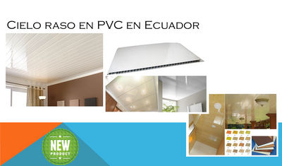 Cielo raso en PVC el mejor precio y producto IMPORTADO