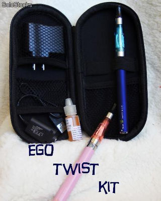 Cigarette électronique. Twist ce4 Ego Box 650 mAh. Tension variable.