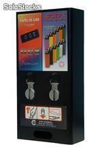 Cigarrete Paper, and ligthers vending machine 2 channel paper king saize - Foto 3