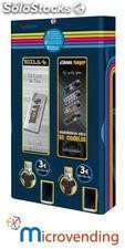 Cigarrete paper Vending machine and Lighters, 2 channels, uniblock2