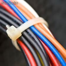 Cinchos de nylon sujeta cables y terminales electricas, capuchones derivadores