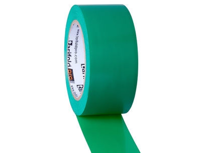 Cinta adhesiva tarifold para marcaje y señalizacion de suelo 33 mt x 50 mm color - Foto 3