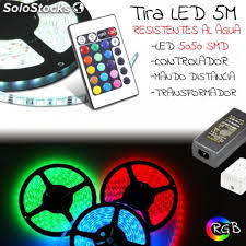 Cinta led 5 metros rgb control remoto