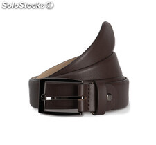 Cinturón classic ajustable con borde redondo