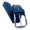 Cinturón de piel azul dos costuras arena - 1
