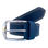 Cinturón de piel azul dos costuras arena - Foto 2