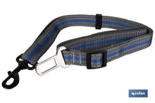 Cinturón de Seguridad de Coche para Perros | Medidas: 114 x 2,4 cm | Fabricado