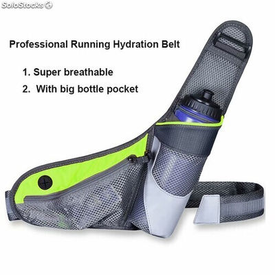 Cinturón para correr Riñonera deportiva Cinturón de hidratación de correr Tipo37 - Foto 3