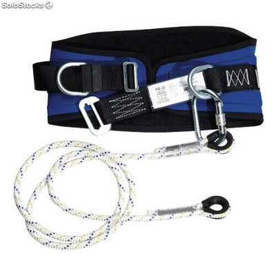 Cinturon Seguridad con Cuerda y Mosquetón