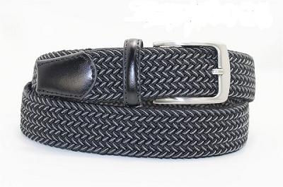 Cinturones elásticos tejidos con hebilla de Pin de alta calidad - Foto 2
