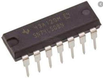 Circuito integrado de compçõente eletrônico de semicondutores 74LS08N