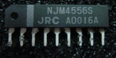 Circuito integrado de compçõente eletrônico de semicondutores NJM4556S