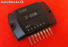 Circuito integrado de compçõente eletrônico de semicondutores S-40W