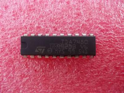 Circuito integrado de compçõente eletrônico de semicondutores TDA7480