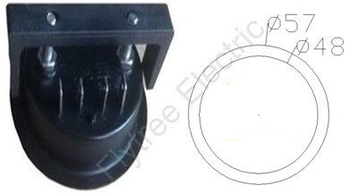 Circular medidor de batería línea LED arco indicador digital de descarga batería - Foto 3