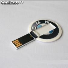 círculo Memoría usb Mini Tarjeta de Credito 8gb