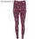 Cirene leggings s/s burgundy leaf ROLG039901188 - 1