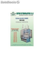 Cisaille guillotine hydraulique Gester 30 cv