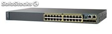 Cisco 2960-x 24G Poe ws-C2960X-24PS-br c/ 24x PoE 10/100/1000Mbps RJ45, 4x 1G