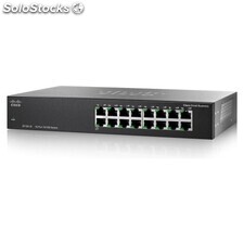 Cisco SF100-16-EU - Switch rackable 16 ports 10/100 Mbps