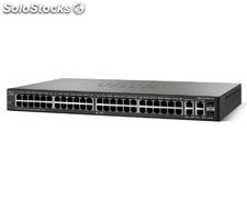 Cisco SG300 52P Gigabit SRW2048-K9-na com 50x 10/100/1000Mbps RJ45 e 2x Gigabit