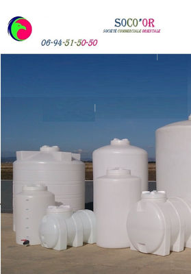 Citerne plastique eau alimentaire Maroc bonne qualité Stockage
