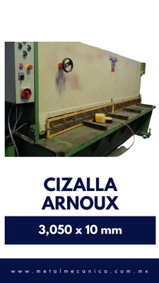Cizalla Guillotina para Lamina Arnoux 3050 x 10 mm - Foto 5