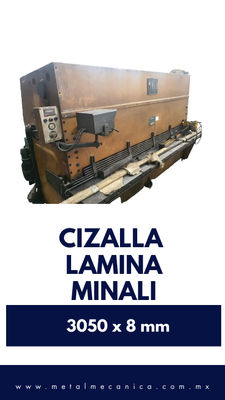 Cizalla Guillotina para Lamina Minali 3050 x 8 mm - Foto 5