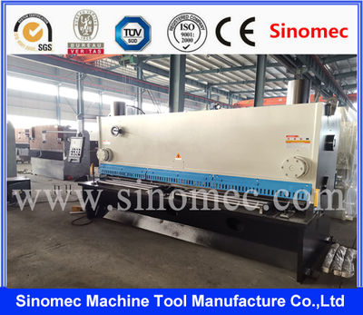 Cizalla hidráulica guilloina hidráulica CNC de Sinomec 3200X16mm