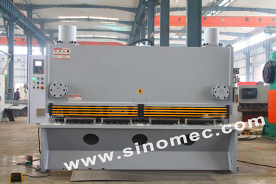 Cizalla hidráulica guilloina hidráulica CNC de Sinomec 3200X16mm - Foto 3