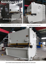 Cizalla hidráulica guilloina hidráulica CNC de Sinomec 3200X25mm