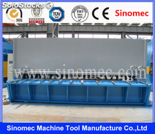 Cizalla hidráulica guilloina hidráulica CNC de Sinomec 6000X12mm