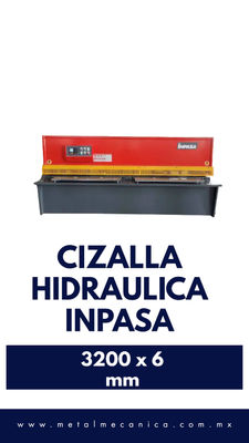 Cizalla hidraulica INPASA 3200 x 6 mm - Foto 3