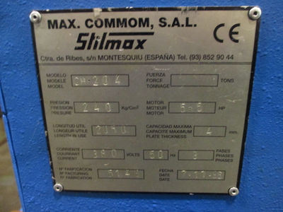 Cizalla hidraulica Stilmax CH 204 - Foto 4