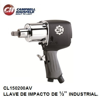 Cl1502 Llave de impacto de 1/2 Campbell (Disponible solo para Colombia)