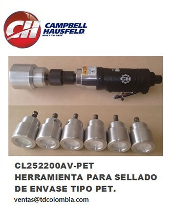 CL252200AV-pet herramienta para sellado de envase pet (Disponible para Colombia) - Foto 2