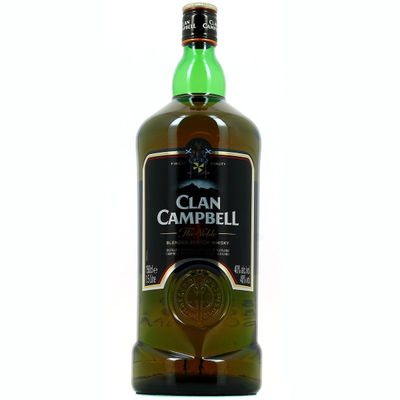 Clan Campbell The Noble Scotch whisky 40% : la bouteille de 1,5L - Photo 2