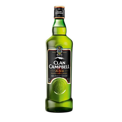 Clan Campbell The Noble Scotch whisky 40% : la bouteille de 70 cL