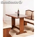 classic style table in solid tulipier-mod. 045t12-wooden frame-wood finishes in